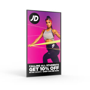 Affichages publicitaires android à haute vibration