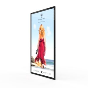 Présentoirs publicitaires slimline pro