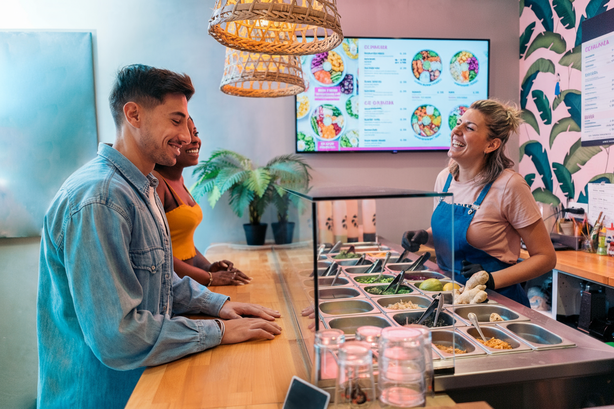 affichage dynamique fast-food