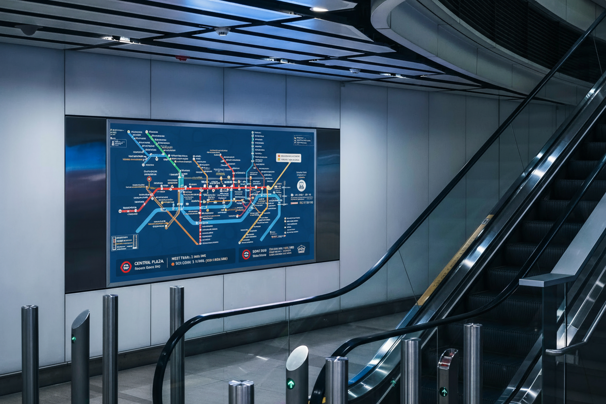 affichage dynamique transports en commun