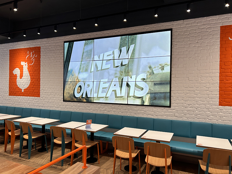 Écrans muraux vidéo LCD à cadre ultra étroit - Activemedia