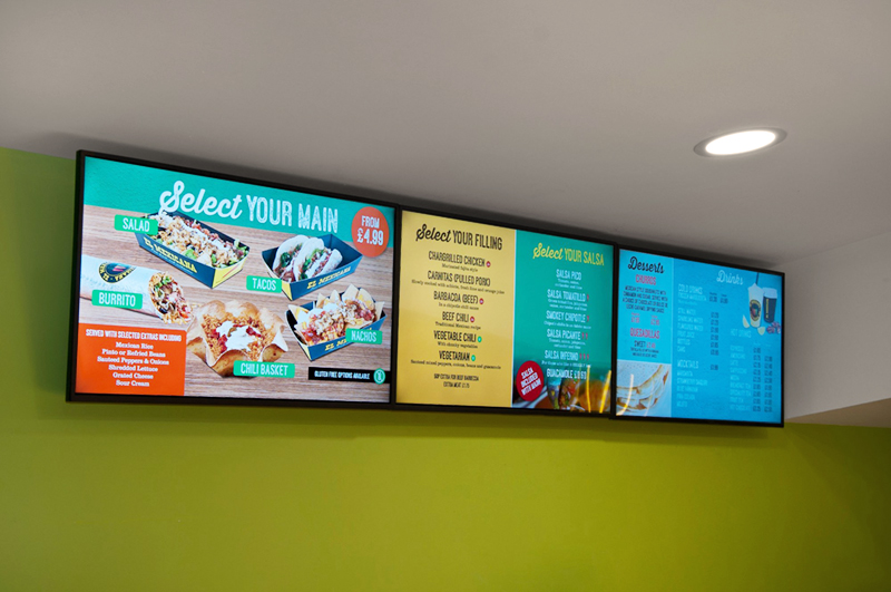 Slimline Pro Advertising Displays - Activemedia