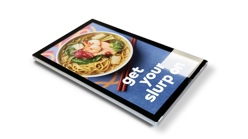 Slimline Pro Advertising Displays - Activemedia